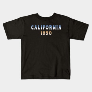 Vintage California 1850 Kids T-Shirt